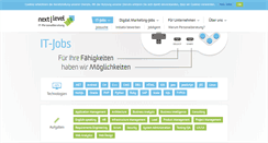 Desktop Screenshot of nextlevel.de
